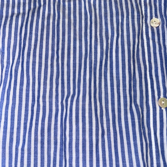 Lilly Pulitzer
Sea View Pinstripe Long Sleeve Button Down Blouse (T2) - Picture 3 of 6